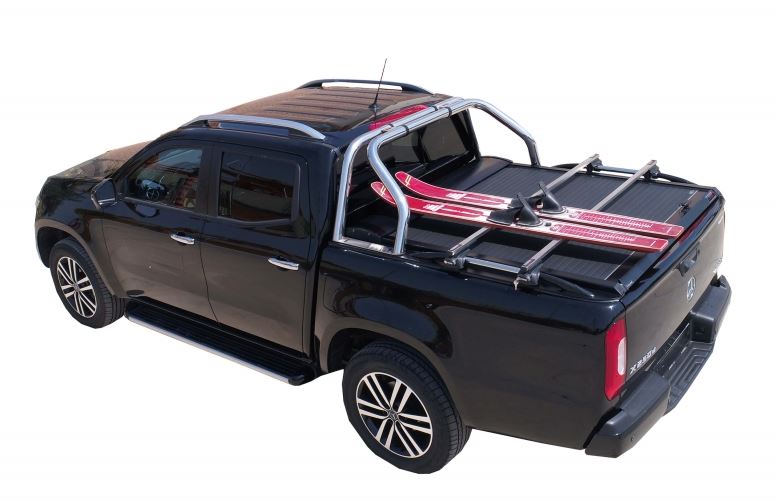 Laderaumabdeckung – Rollverdeck für Mercedes Benz X-Klasse Doppel Cab SOT 1319 black matt 054XKLASSE1319Black – Bild 11