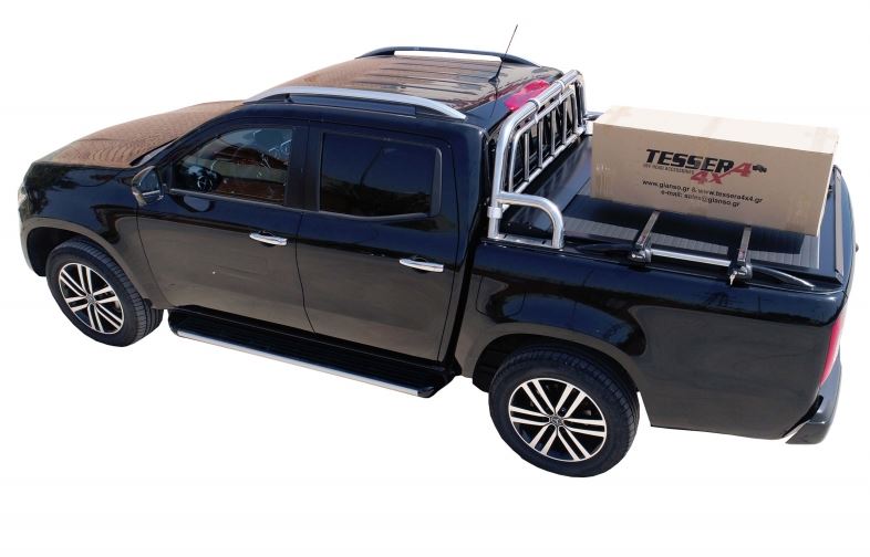 Laderaumabdeckung – Rollverdeck für Mercedes Benz X-Klasse Doppel Cab SOT 1319 black matt 054XKLASSE1319Black – Bild 13