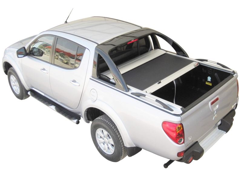 Mitsubishi L200 2006-08/2015 Double Cab Longbed SOT 130 Aluminium eloxiert Laderaumabdeckung