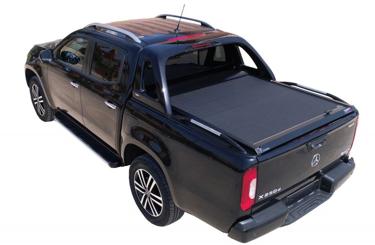 Laderaumabdeckung – Rollverdeck für Mercedes Benz X-Klasse Doppel Cab SOT 1319 black matt 054XKLASSE1319Black – Bild 16