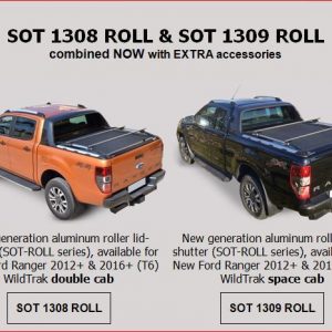 Reling INOX KOY 151 DC passend für FORD RANGER Wildtrak Double Cab 128KOY151SPORTINOX