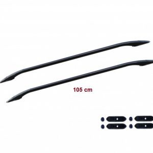 Reling aus Edelstahl KOY 105 Sport INOX black matt passend für PICK-UP SOT ROLL SERIE 123KOY105SPORTINOXBLACK