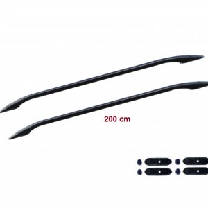 Reling aus Edelstahl KOY 200 Sport INOX black matt passend für PICK-UP SOT ROLL SERIE 125KOY200SPORTINOXBLACK