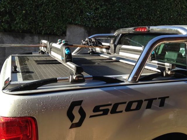 Doppel Reling aus Edelstahl KOY 80 Sport INOX passend für Ford Ranger Limited 126DKOY80SPORTINOX – Bild 2