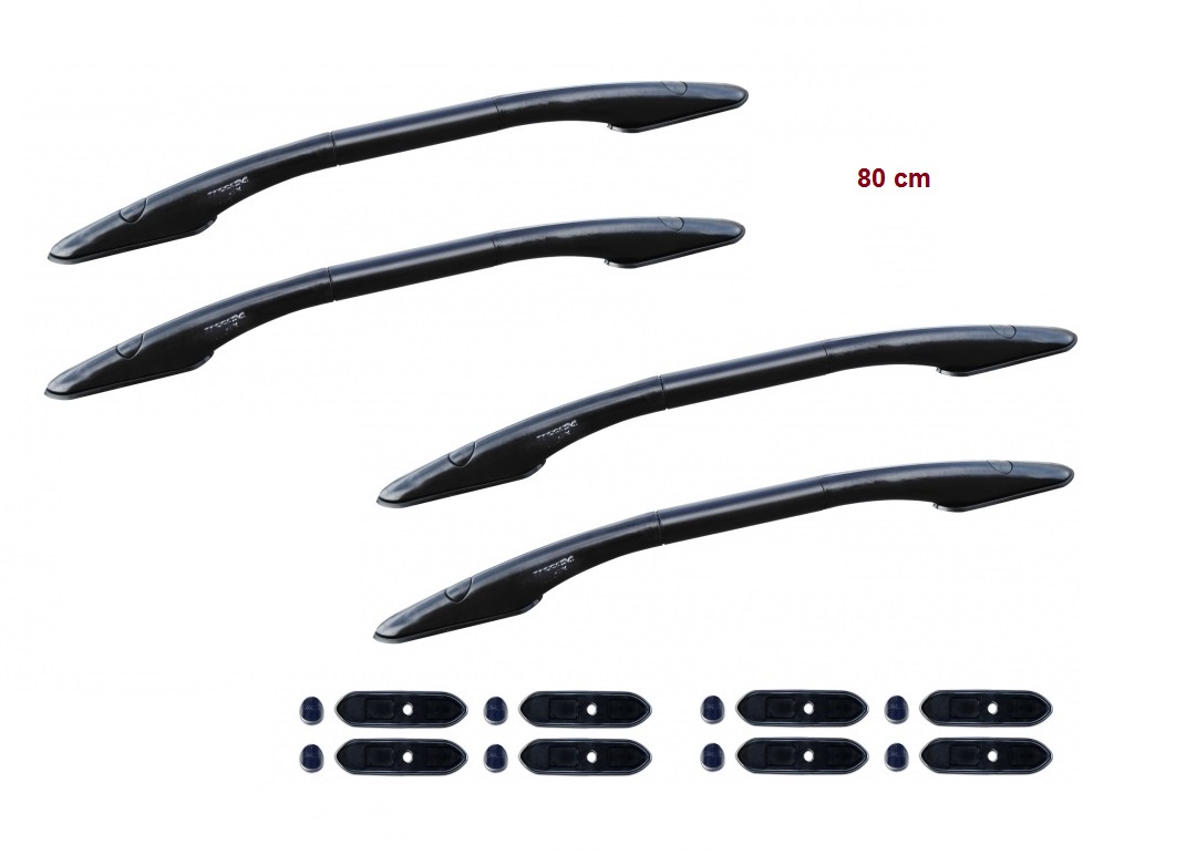 Doppel Reling KOY 80 Sport INOX black matt passend für VW Amarok 127DKOY80SPORTINOXBLACK – Bild 3