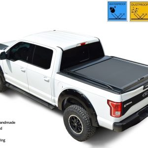 Laderaumabdeckung - Rollverdeck für FORD F-150 Double Cab ab 2015-2020 SOT 1321 black matt