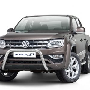 Frontschutzbügel BULLBAR BULL BAR STAHL AISI 304 für VW Amarok ab 2016+ 147Bullbarsilver
