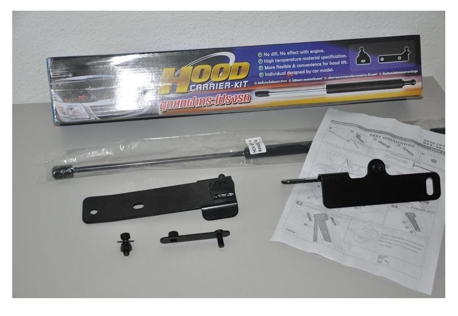 Gasdruck Stoßdämpfer Gasfeder für die Motorhaube passend für FORD RANGER ab 2012-2016 142GASFMFORD – Bild 4