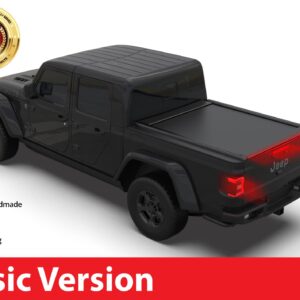 Tessera Roll+ Laderaumabdeckung “Basic” für Jeep Gladiator D/C Double Cab 2023+ TESS 1422 ROLL black matt