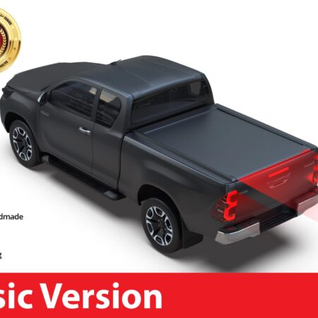 Tessera Roll+ Laderaumabdeckung "Basic" für Toyota Hilux Revo 2016+ S/C EXTRAKABINE TESS 1417 ROLL black matt
