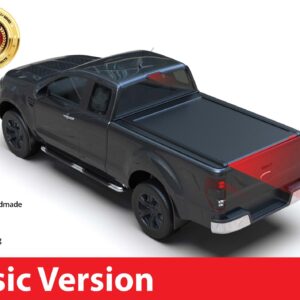 Tessera Roll+ Laderaumabdeckung "Basic" für FORD Ranger XL/XLT S/C ab 2012+ & 2016+ & 2020+ TESS 1407 ROLL black matt