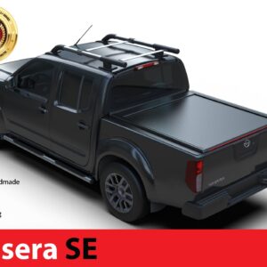 Laderaumabdeckung Rollverdeck Tessera SE manuell für Navara D40 (EXTENDED 165cm) TESS 1502 SE black matt