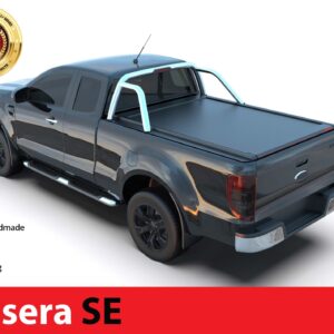 Laderaumabdeckung Rollverdeck Tessera SE manuell für Ford Ranger Limited S/C ab 2012+ & 2016+ & 2020+ TESS 1507 SE black matt