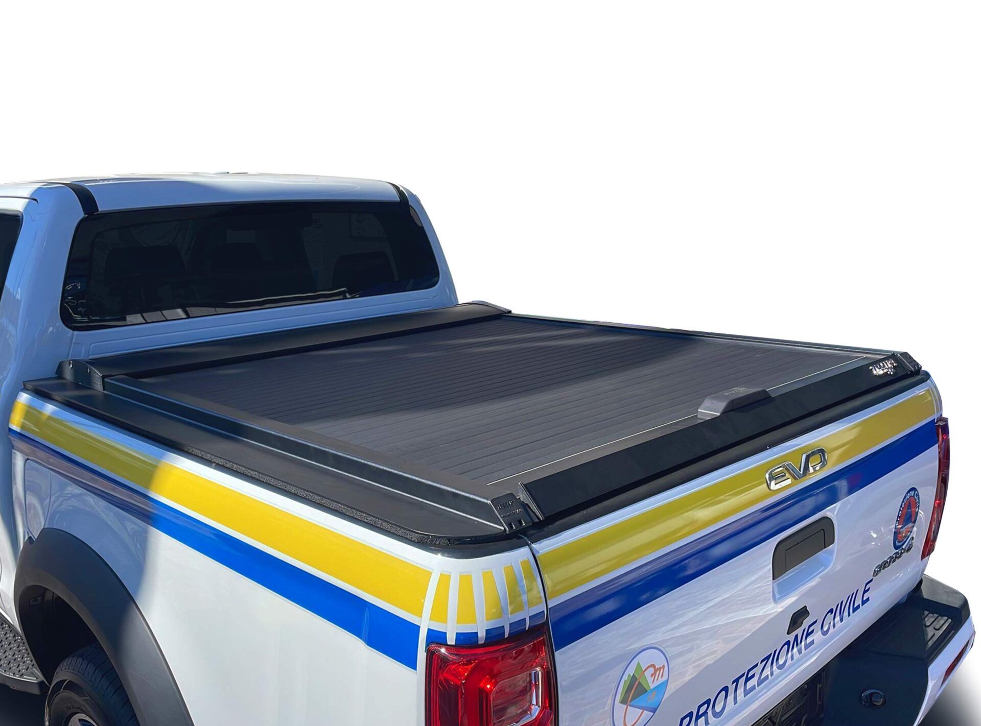 Laderaumabdeckung – Rollverdeck für EVO Cross 4 Double Cab SOT 1323 black matt