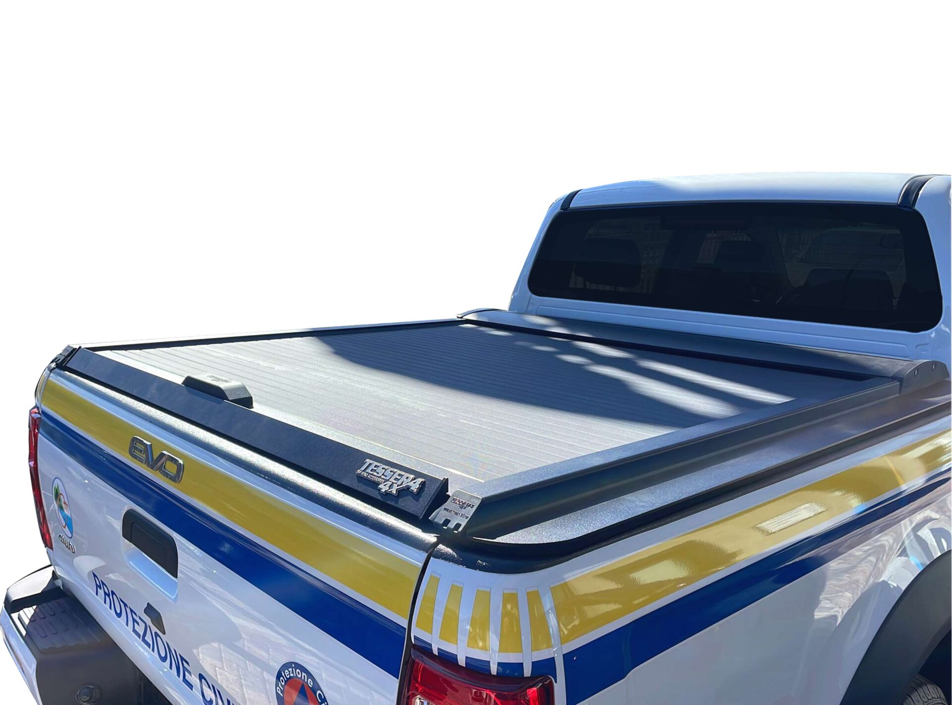 Laderaumabdeckung – Rollverdeck für EVO Cross 4 Double Cab SOT 1323 black matt