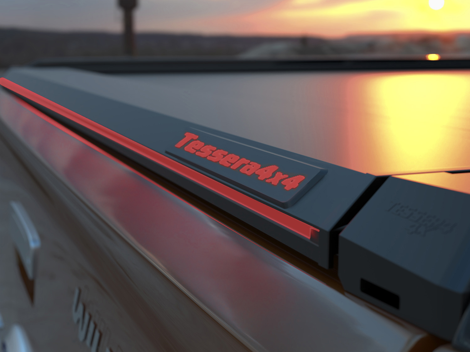 Laderaumabdeckung Tessera SE für Ford Ranger Wildtrak D/C ab 2012+ & 2016+ & 2020+TESS 1508 SE black matt