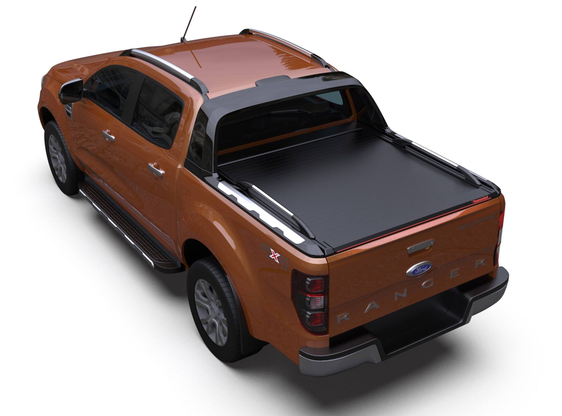 Laderaumabdeckung Tessera SE für Ford Ranger Wildtrak D/C ab 2012+ & 2016+ & 2020+TESS 1508 SE black matt