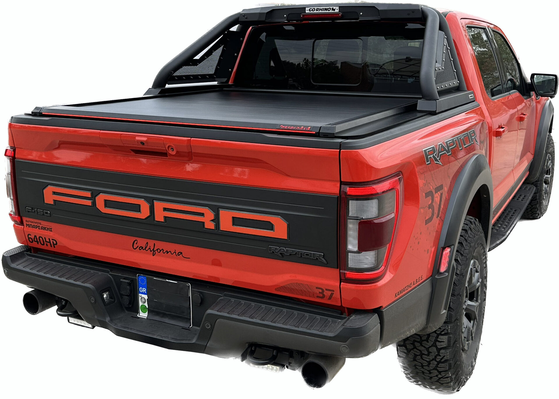 Tessera Roll+ Laderaumabdeckung Rollverdeck manuell "Basic" für FORD Ranger F-150 2021+ TESS 14211 ROLL black matt