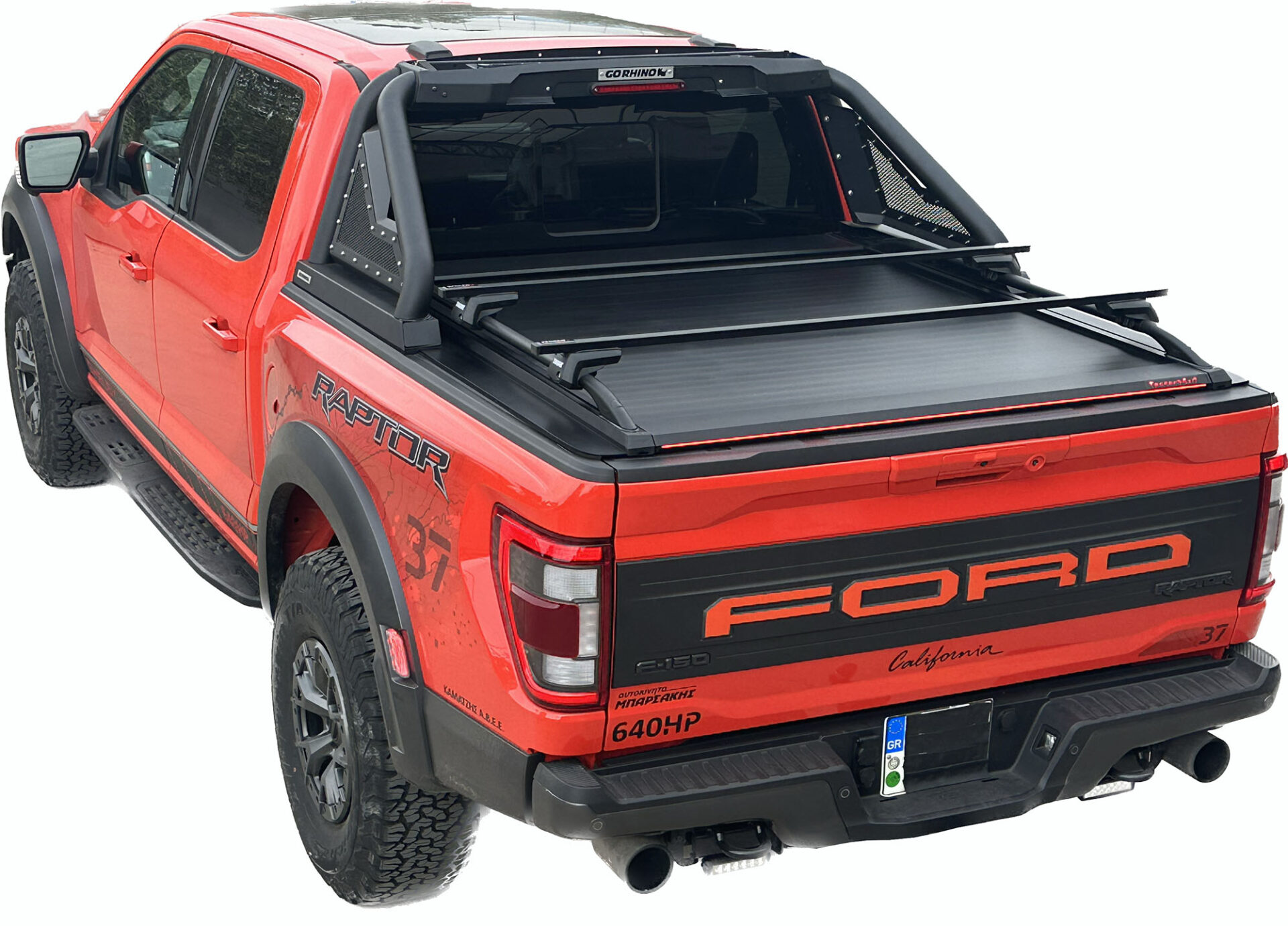 Tessera Roll+ Laderaumabdeckung Rollverdeck manuell "Basic" für FORD Ranger F-150 2021+ TESS 14211 ROLL black matt