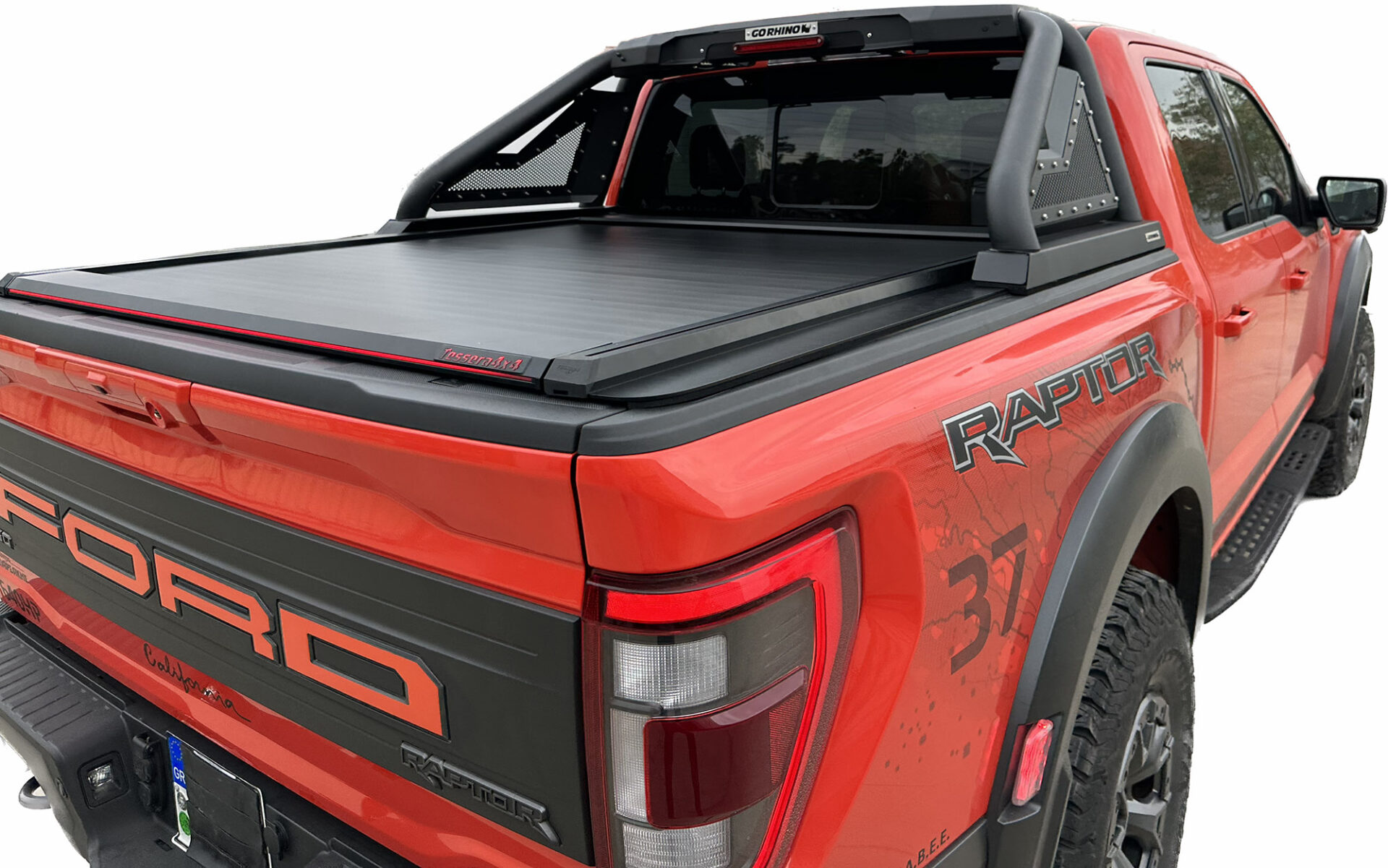Tessera Roll+ Laderaumabdeckung Rollverdeck manuell "Basic" für FORD Ranger F-150 2021+ TESS 14211 ROLL black matt