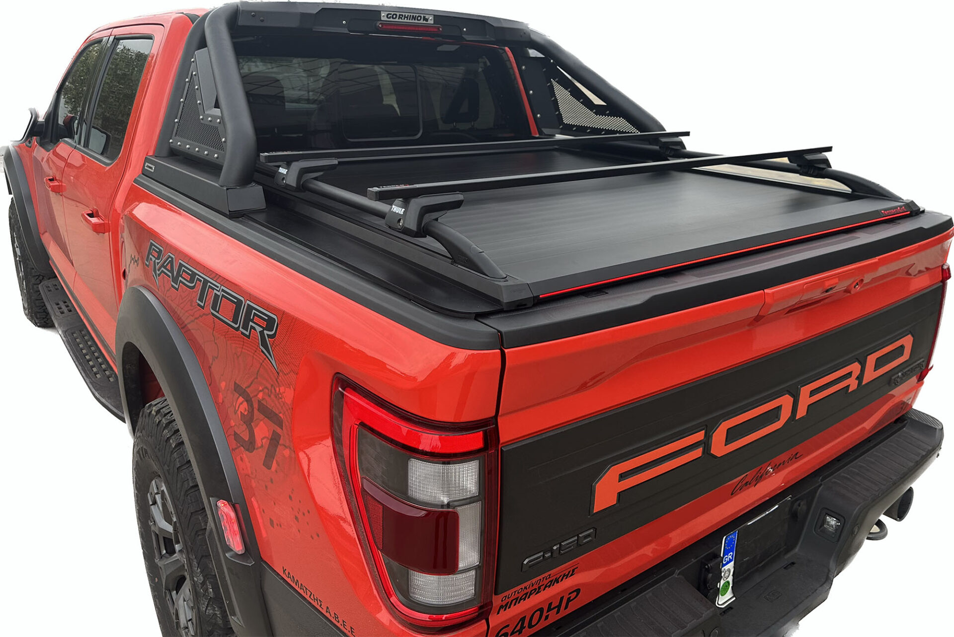 Tessera Roll+ Laderaumabdeckung Rollverdeck manuell "Basic" für FORD Ranger F-150 2021+ TESS 14211 ROLL black matt