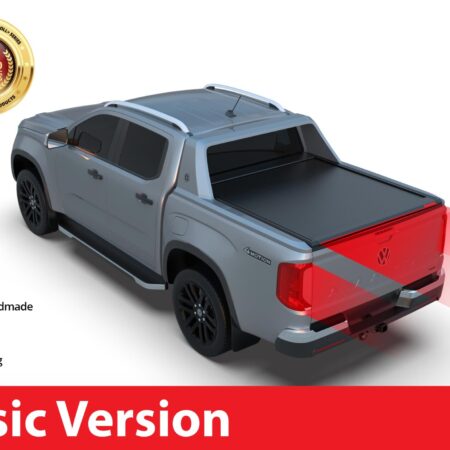 Tessera Roll+ Laderaumabdeckung “Basic” für Volkswagen Amarok Aventura 2023+ D/C Double Cab TESS 14180 ROLL black matt 33050AVENTURA14180B