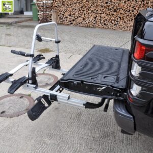 E-Bike – Fahrrad Fahrradträger Kupplungsträger ausziehbar für 2 Fahrräder für alle Autos mit Anhängerkupplung 51010Fahrradständer