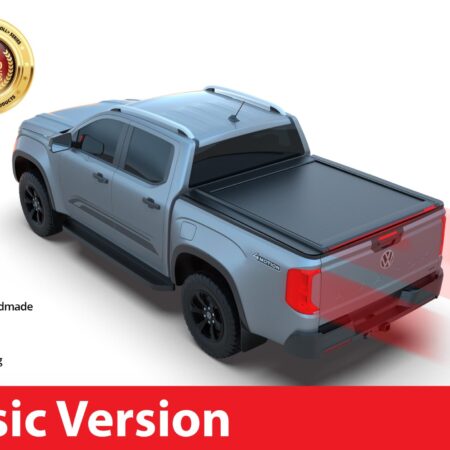 Tessera Roll+ Laderaumabdeckung “Basic” für Volkswagen Amarok 2023+ D/C Double Cab TESS 14011 ROLL black matt 33060TAMAROK14011B