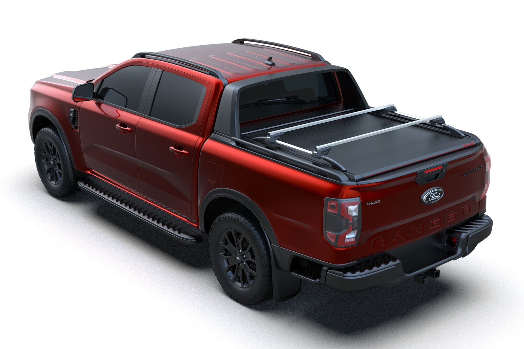 Laderaumabdeckung Rollverdeck Tessera SE manuell für FORD Ranger T6.2 P703 WILDTRAK 2023+ TESS 15080 SE black matt