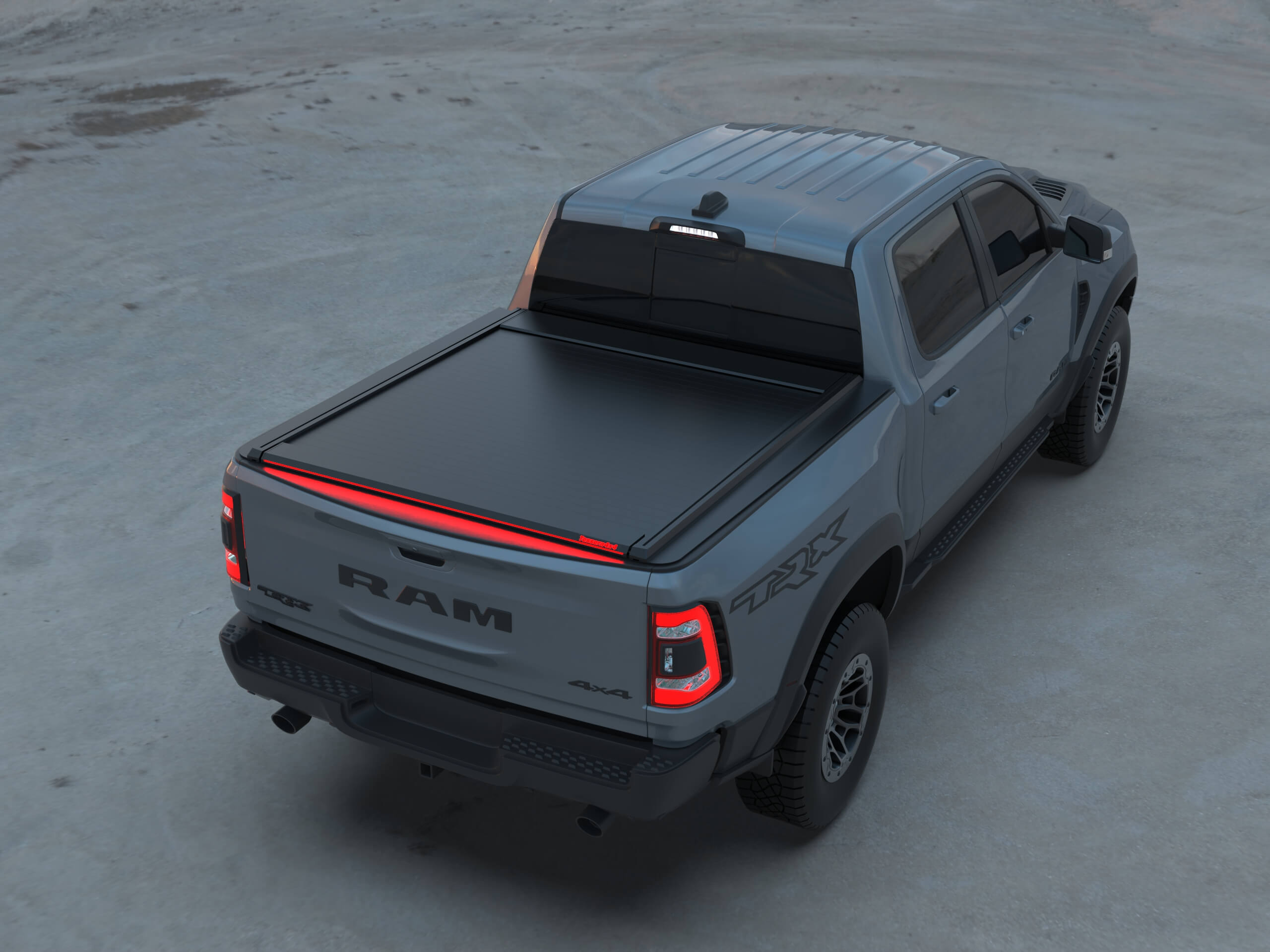 Tessera Roll+ Laderaumabdeckung Rollverdeck manuell "Basic" für Dodge Ram 1500 2022+ D/C TESS 1424 ROLL black matt