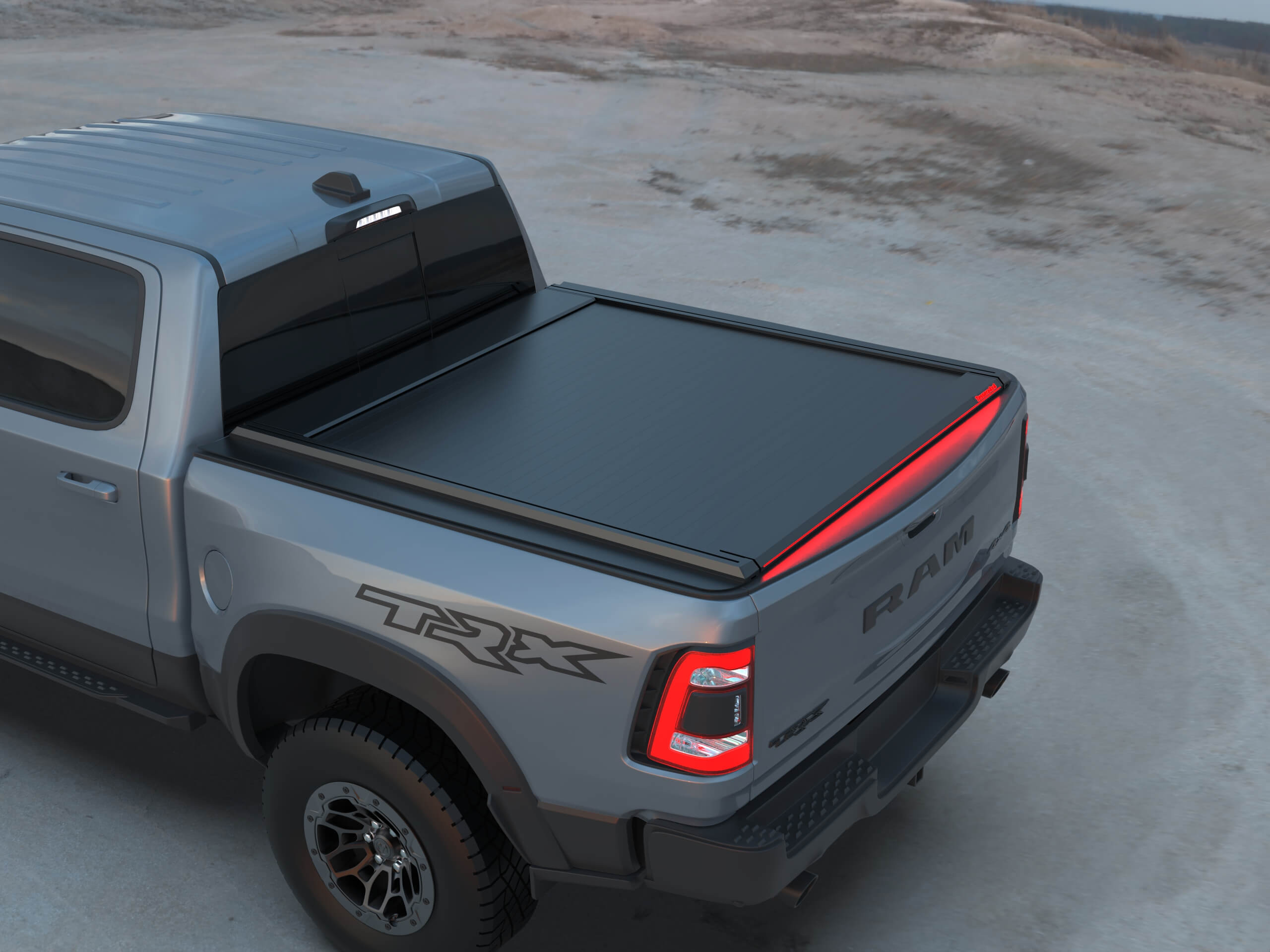 Tessera Roll+ Laderaumabdeckung Rollverdeck manuell "Basic" für Dodge Ram 1500 2022+ D/C TESS 1424 ROLL black matt