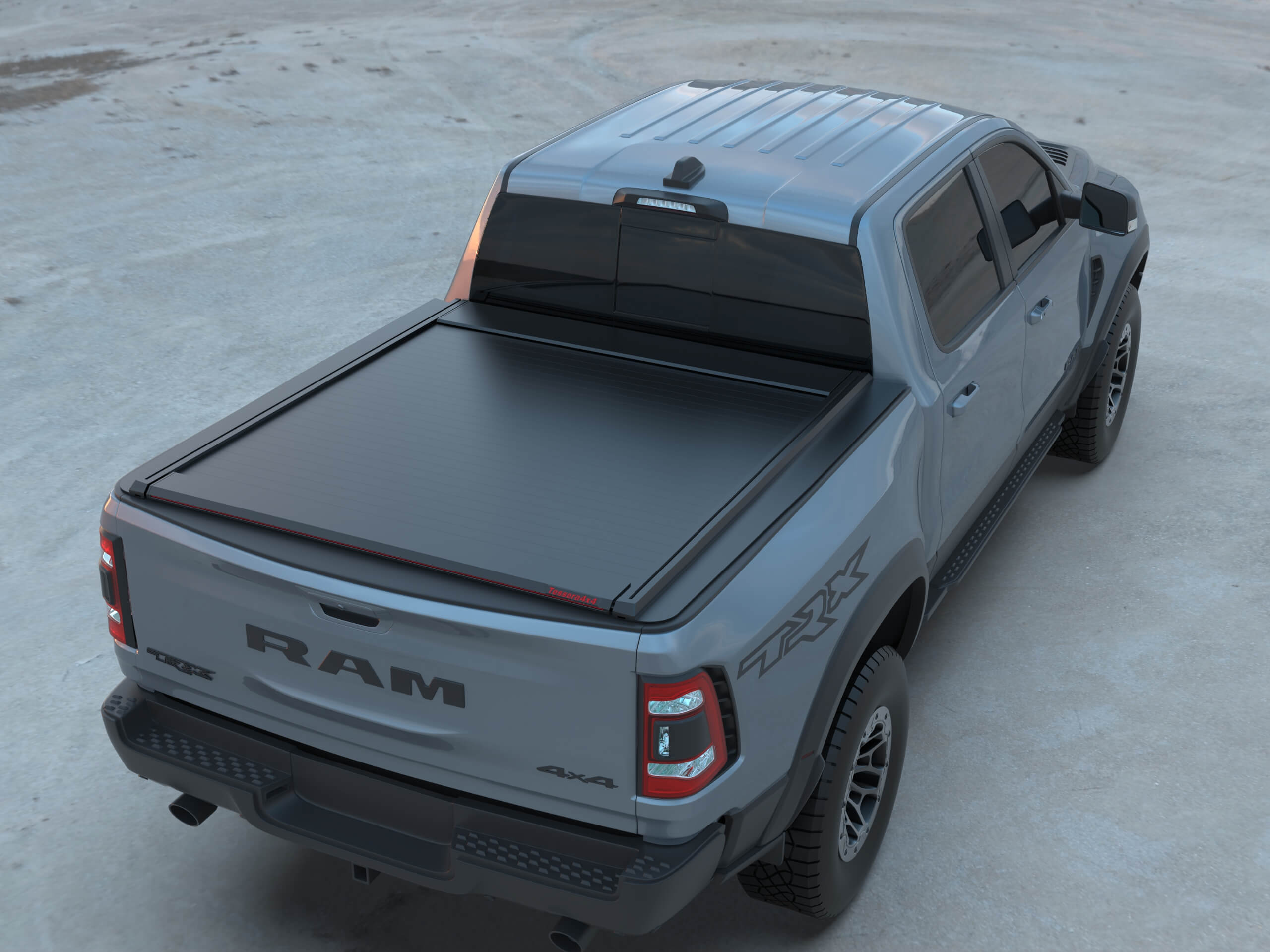 Laderaumabdeckung Rollverdeck Tessera SE manuell für Dodge Ram 1500 2022+ D/C TESS 1524 SE black matt