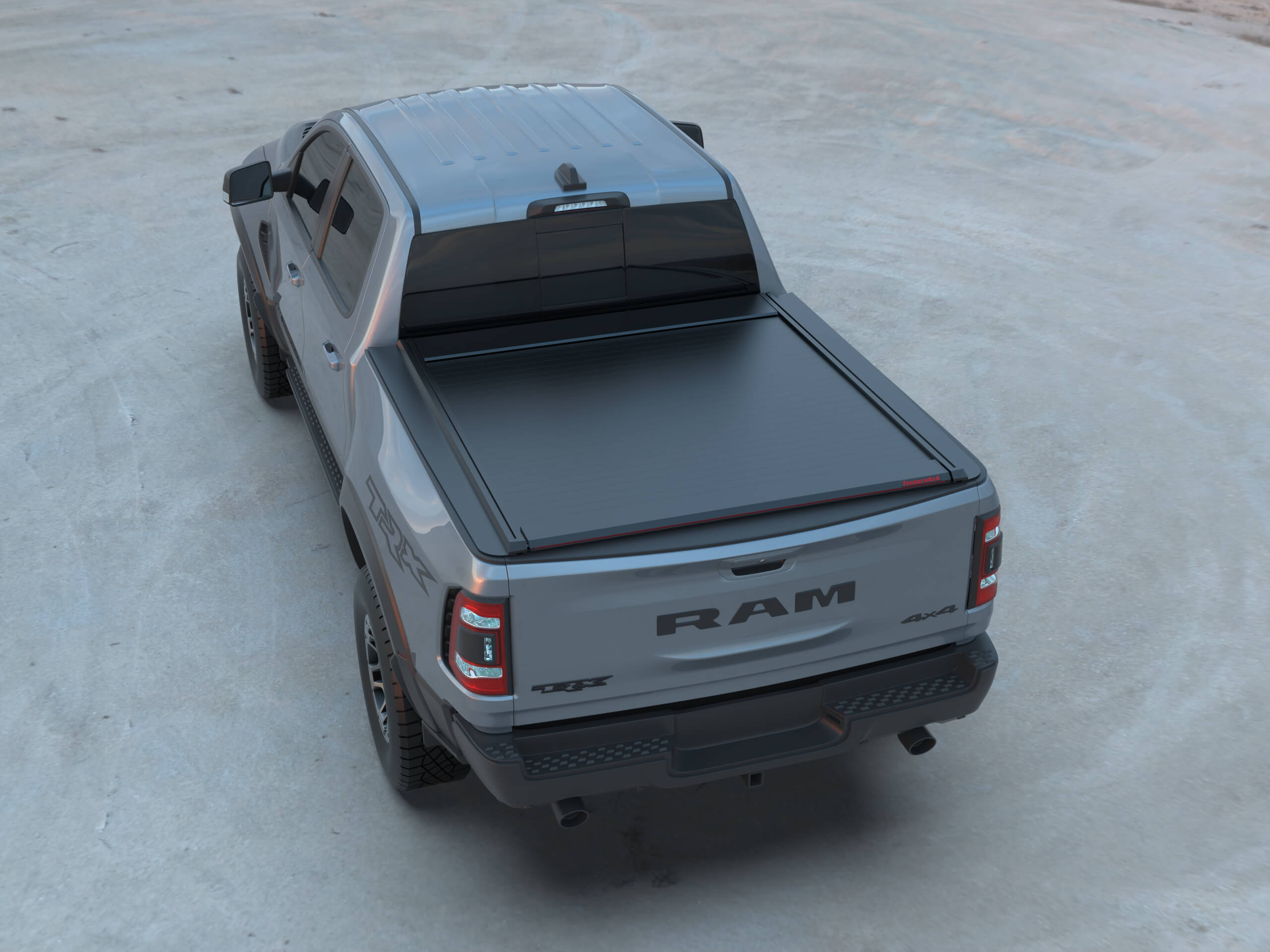 Laderaumabdeckung Rollverdeck Tessera SE manuell für Dodge Ram 1500 2022+ D/C TESS 1524 SE black matt