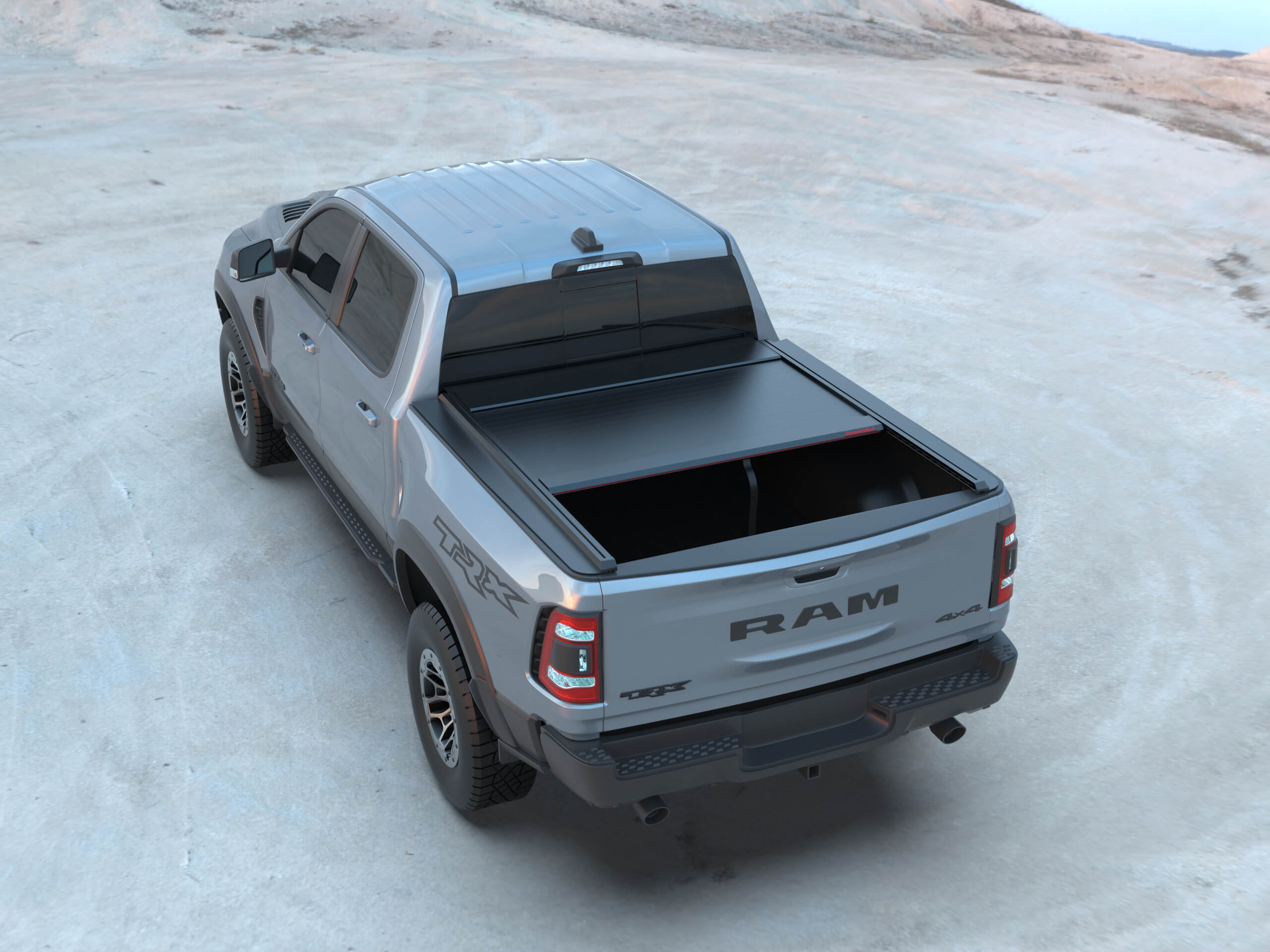 Laderaumabdeckung Rollverdeck Tessera SE manuell für Dodge Ram 1500 2022+ D/C TESS 1524 SE black matt