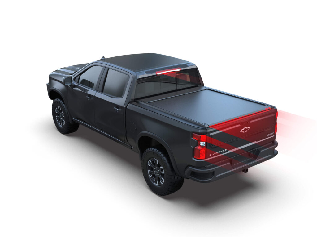Tessera Roll+ Laderaumabdeckung Rollverdeck manuell "Basic" für Chevrolet Silverado 2023+ D/C TESS 1425 ROLL black matt