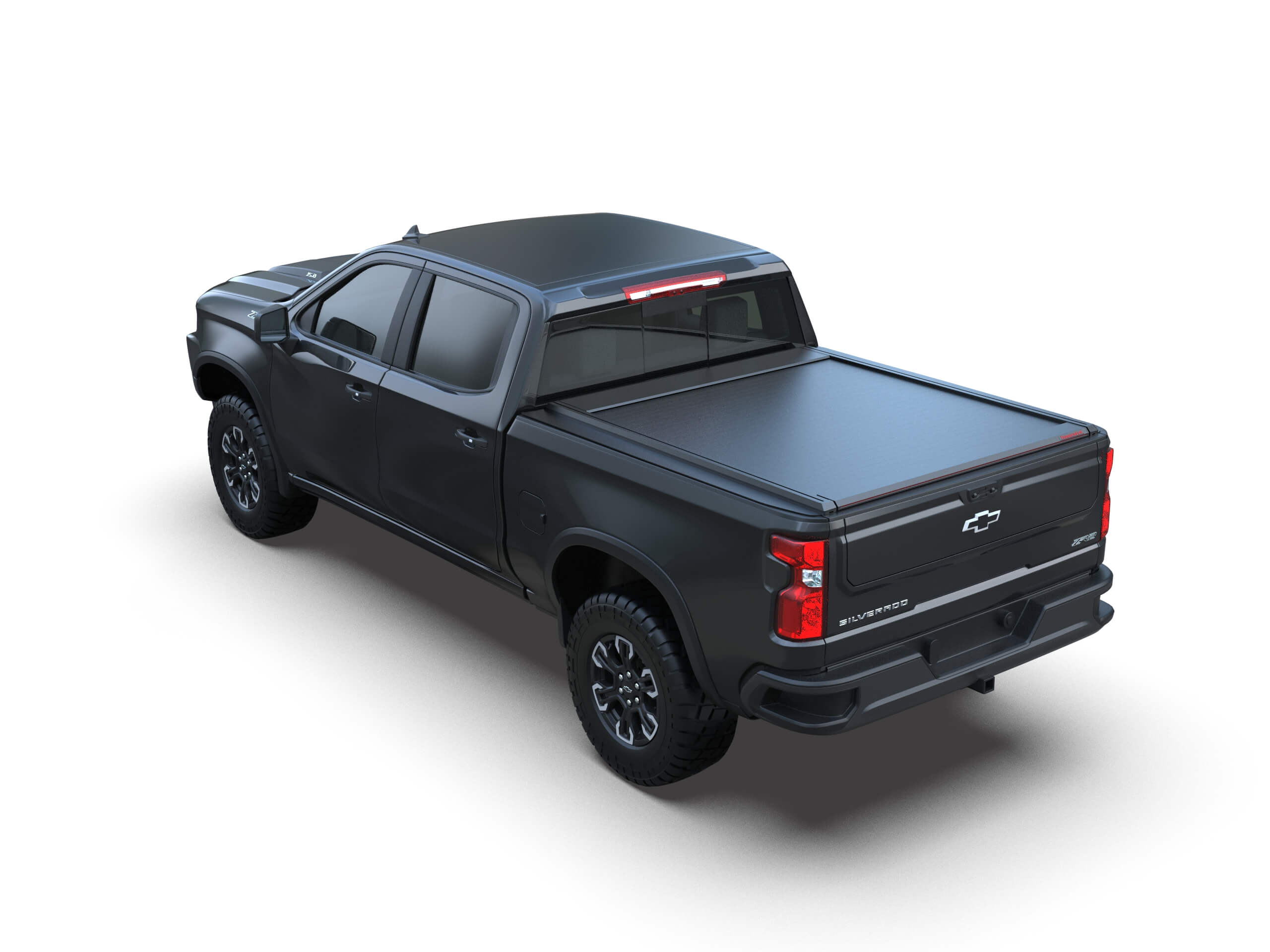Laderaumabdeckung Rollverdeck Tessera SE manuell für Chevrolet Silverado 2023+ D/C TESS 1525 SE black matt
