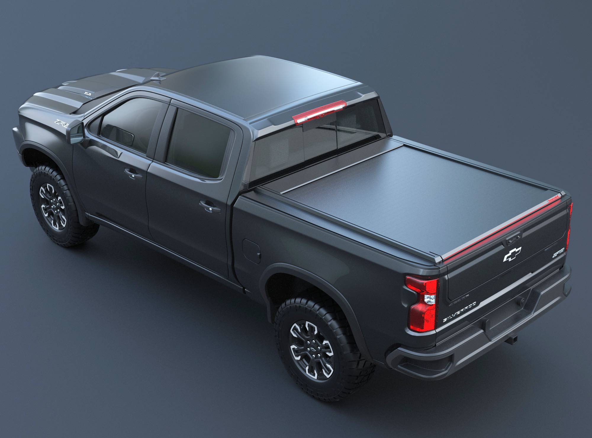 Tessera Roll+ Laderaumabdeckung Rollverdeck manuell "Basic" für Chevrolet Silverado 2023+ D/C TESS 1425 ROLL black matt