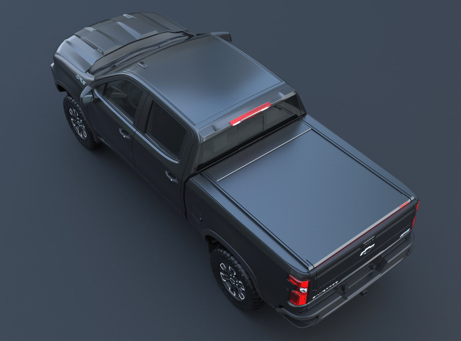 Tessera Roll+ Laderaumabdeckung Rollverdeck manuell "Basic" für Chevrolet Silverado 2023+ D/C TESS 1425 ROLL black matt