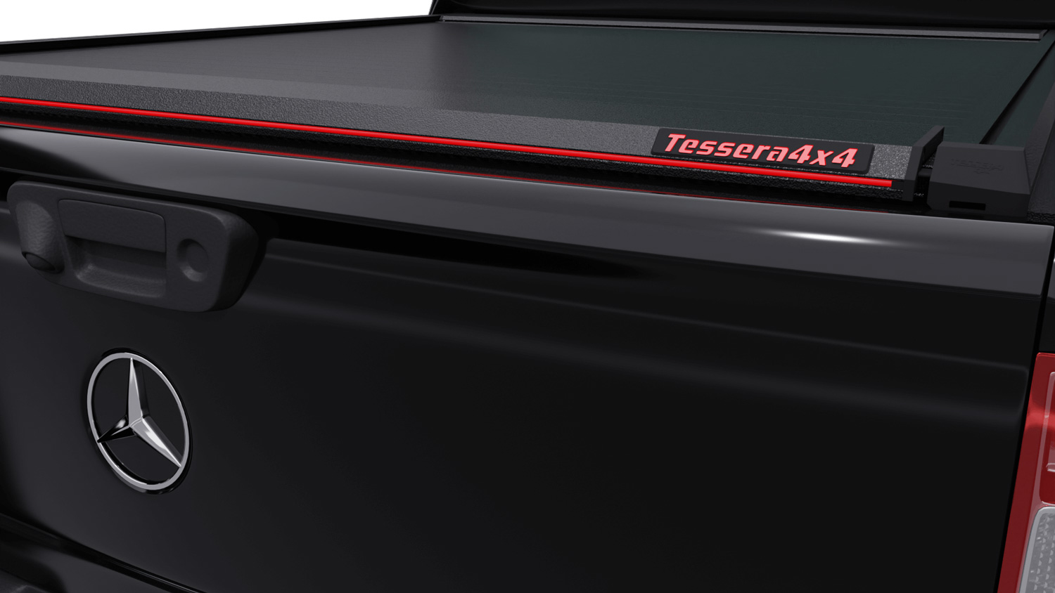 Laderaumabdeckung Rollverdeck Tessera SE manuell für Mercedes X-Klasse D/C TESS 1519 SE black matt