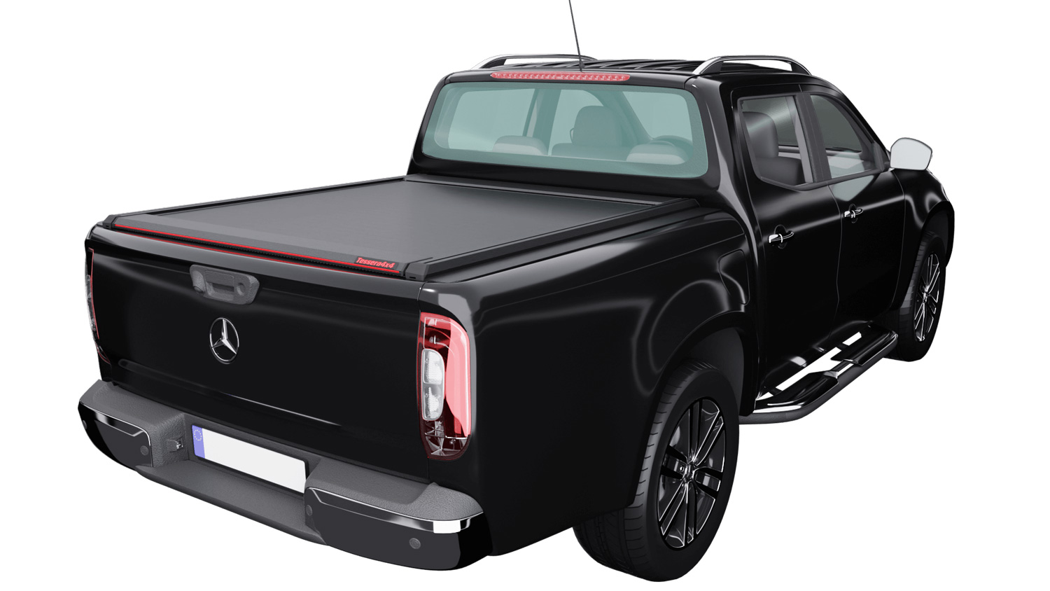 Tessera Roll+ Laderaumabdeckung "Basic" für Mercedes X-Klasse 2021+ D/C TESS 1419 ROLL black matt