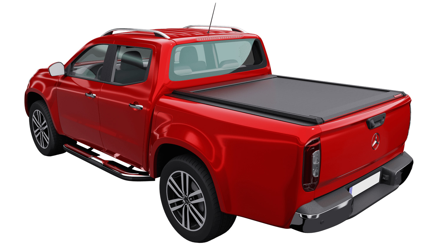 Laderaumabdeckung Rollverdeck Tessera SE manuell für Mercedes X-Klasse D/C TESS 1519 SE black matt