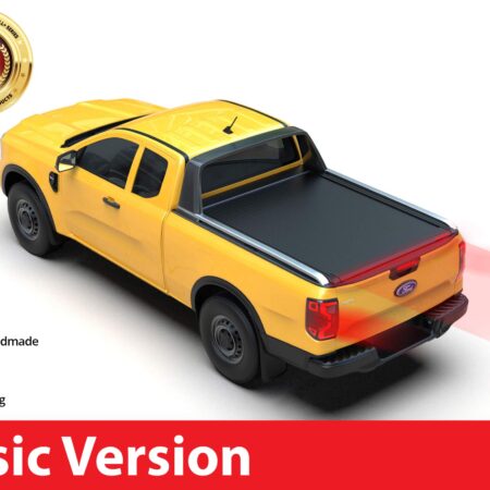 Tessera Roll+ Laderaumabdeckung Rollverdeck "Basic" manuell für FORD Ranger Wildtrak T6.2 P703 2023+ Extrakabine TESS 14090 ROLL black matt
