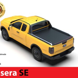Laderaumabdeckung Rollverdeck Tessera SE manuell für FORD Ranger Wildtrak T6.2 P703 2023+ Extrakabine TESS 15090 ROLL black matt