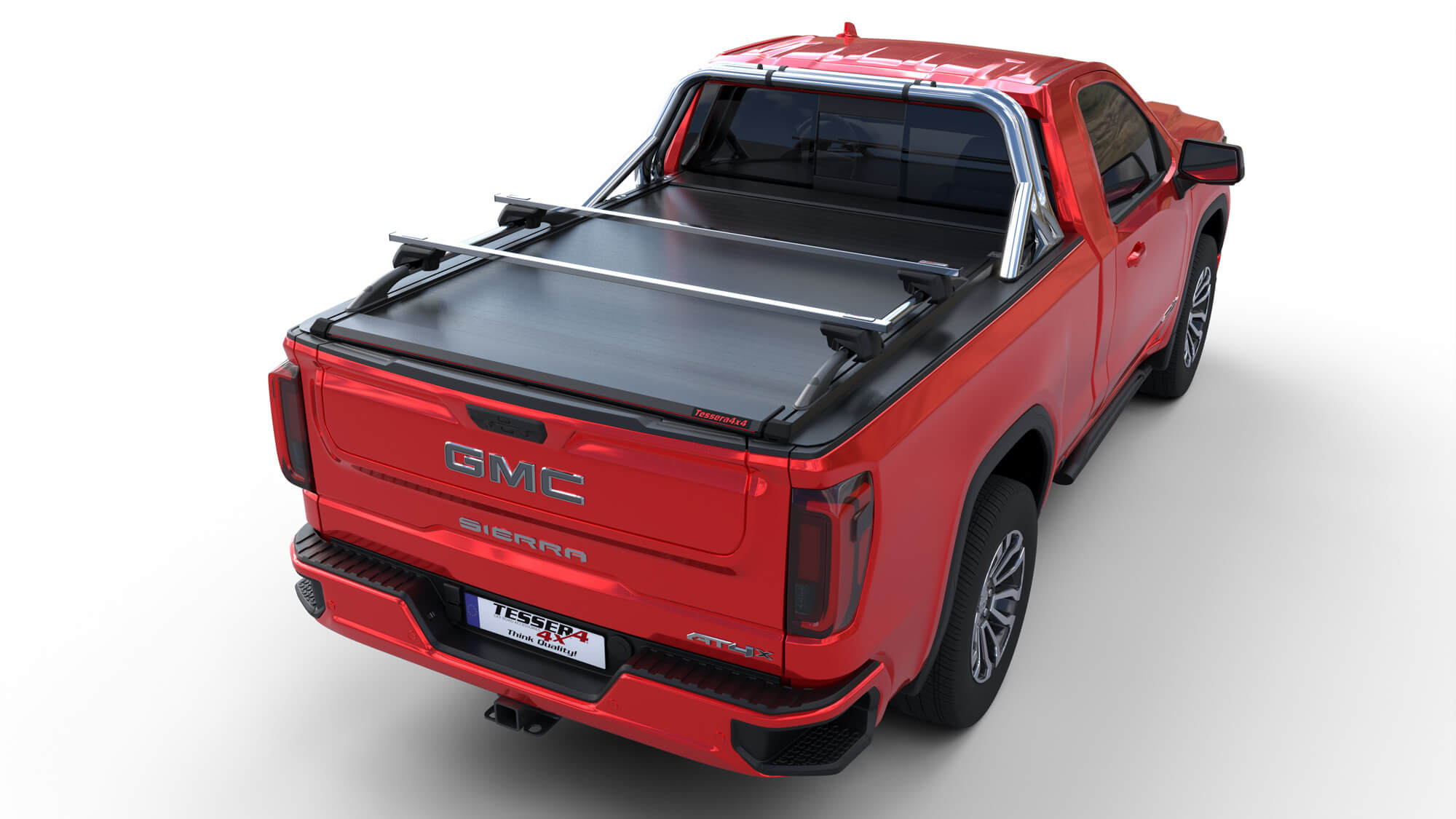 Laderaumabdeckung Tessera SE für GMC Sierra 1500 2023+ Einzelkabine TESS 1527 SE black matt