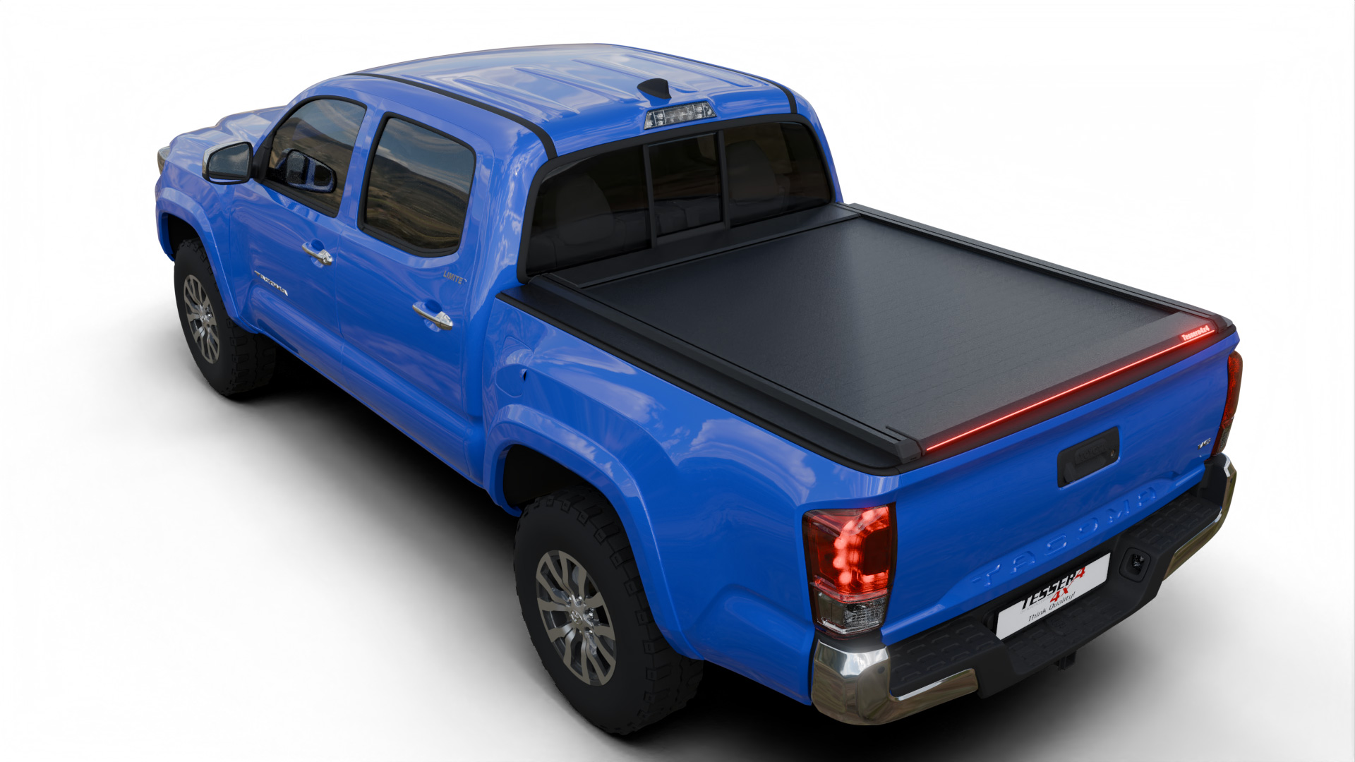 Tessera Roll+ Laderaumabdeckung Rollverdeck "Basic" für Toyota Tacoma 2016+ D/C bed size 5´ feet TESS 1430 SE black matt