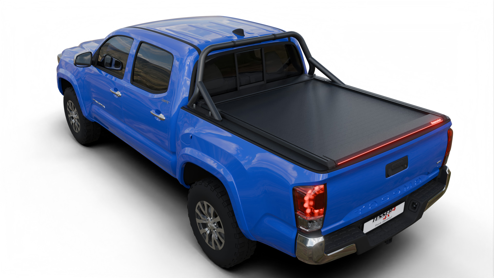 Tessera Roll+ Laderaumabdeckung Rollverdeck "Basic" für Toyota Tacoma 2016+ D/C bed size 5´ feet TESS 1430 SE black matt