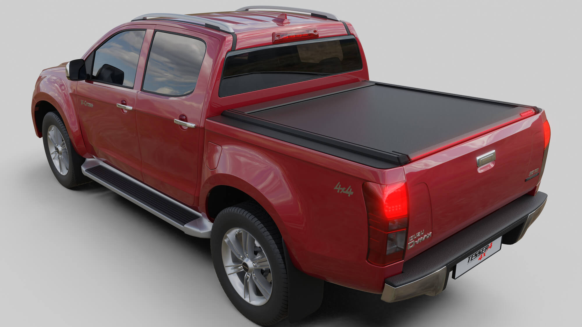 Tessera Roll+ Laderaumabdeckung Rollverdeck "Basic" für Isuzu D-Max 2012-2020 DC (Double cab)