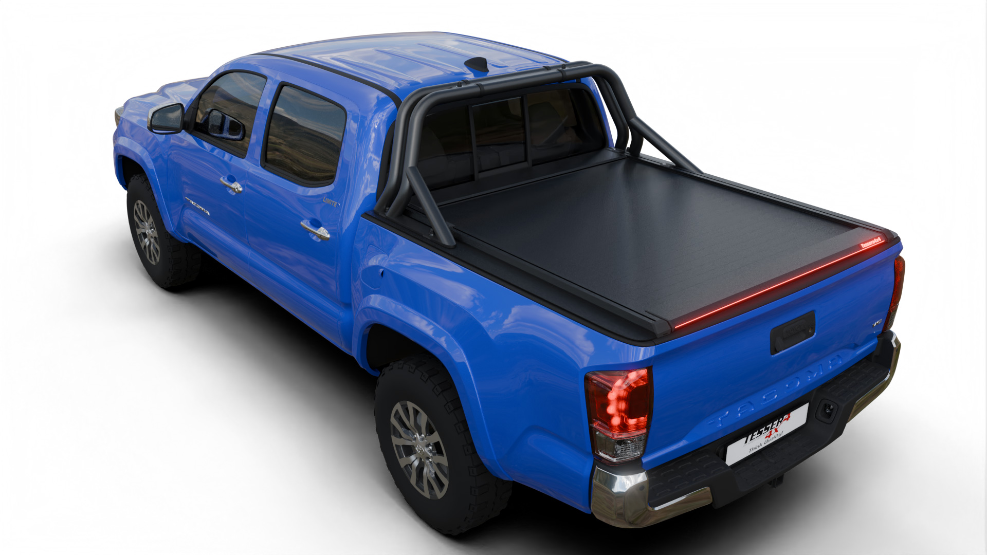 Tessera Roll+ Laderaumabdeckung Rollverdeck "Basic" für Toyota Tacoma 2016+ D/C bed size 5´ feet TESS 1430 SE black matt