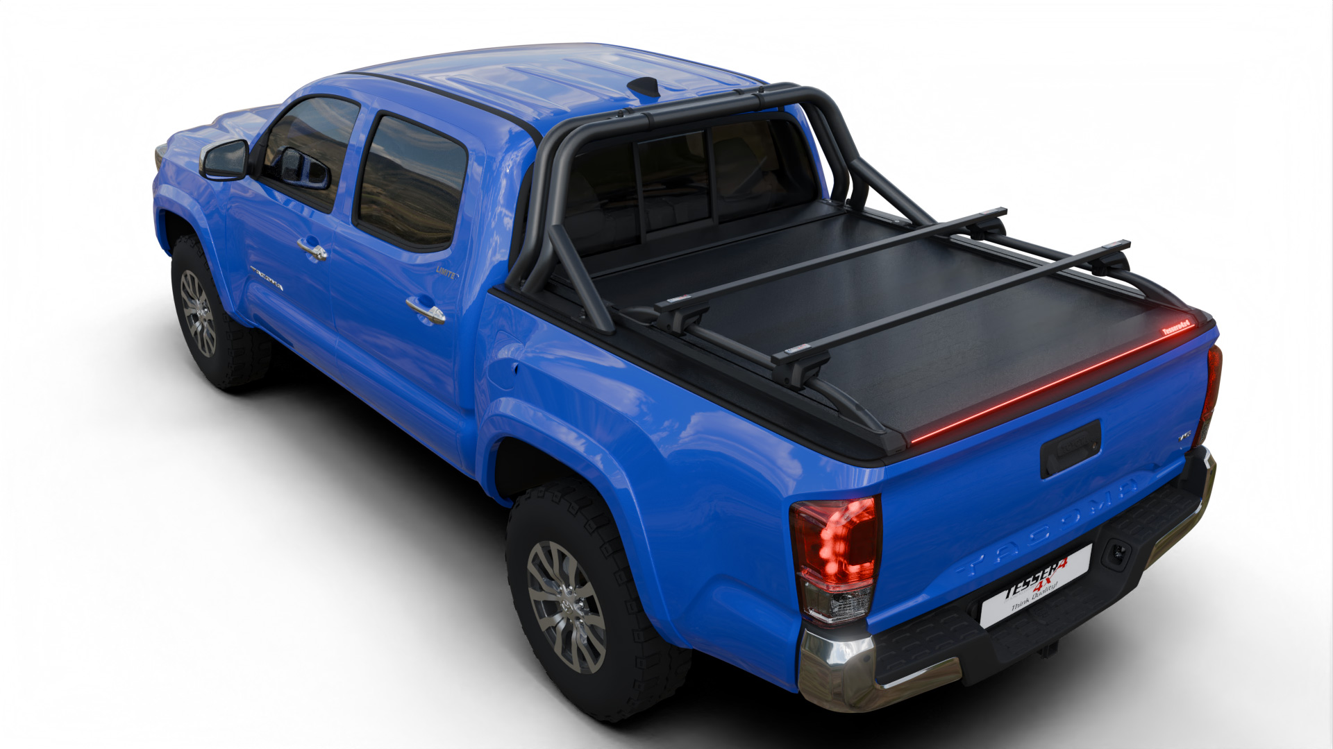 Tessera Roll+ Laderaumabdeckung Rollverdeck "Basic" für Toyota Tacoma 2016+ D/C bed size 5´ feet TESS 1430 SE black matt