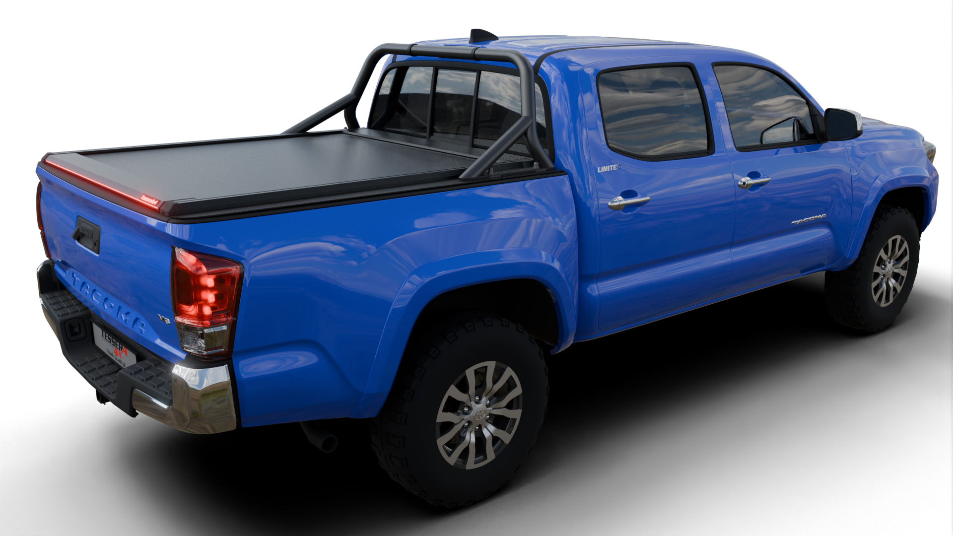 Tessera Roll+ Laderaumabdeckung Rollverdeck "Basic" für Toyota Tacoma 2016+ D/C bed size 5´ feet TESS 1430 SE black matt